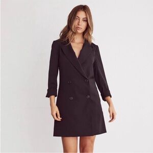 Vetta Blazer Dress x-small In Black NWOT